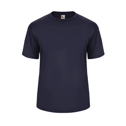 Badger Sport C2 Performance Yth Tee (520000-001503), Color 'Navy'